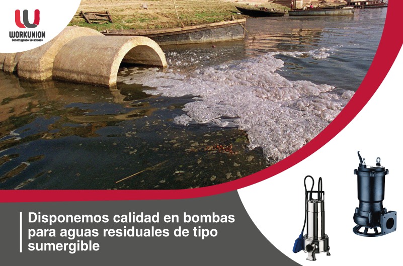 Disponemos calidad en bombas para aguas residuales de tipo sumergible